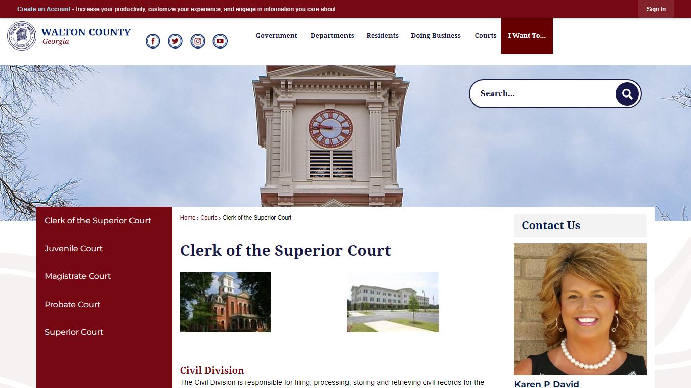 Clerk of the Superior Court | Walton County, GA